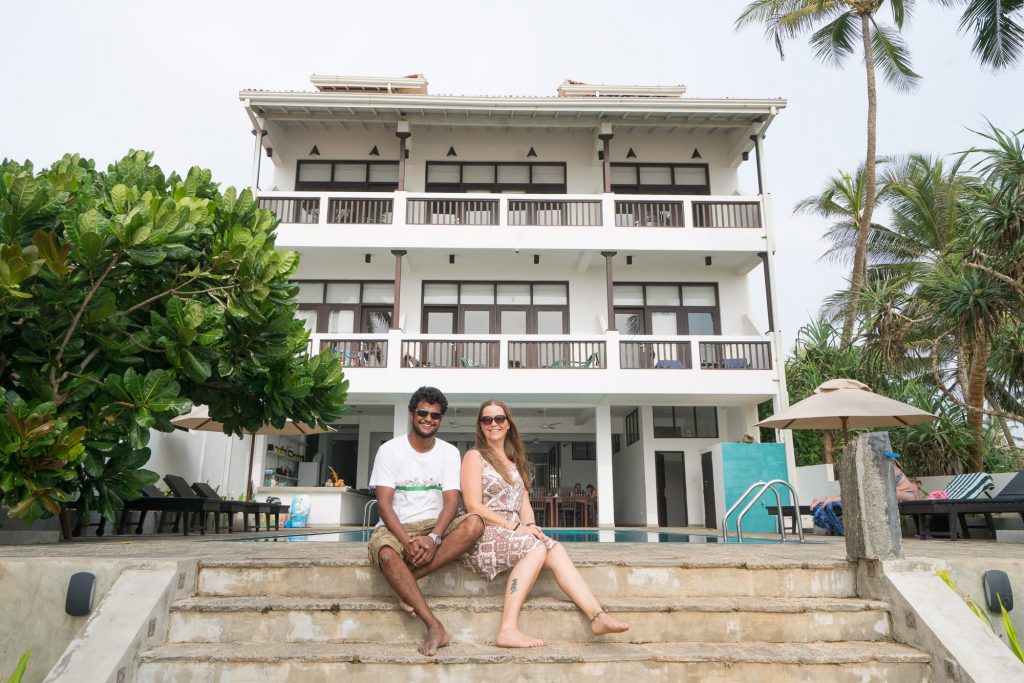 At Ease Beach Hotel Hikkaduwa Sri Lanka