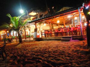 Restaurant beach Hikkaduwa