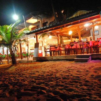 Restaurant beach Hikkaduwa