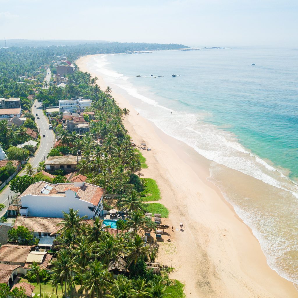 Hikkaduwa beste stranda Sri Lanka