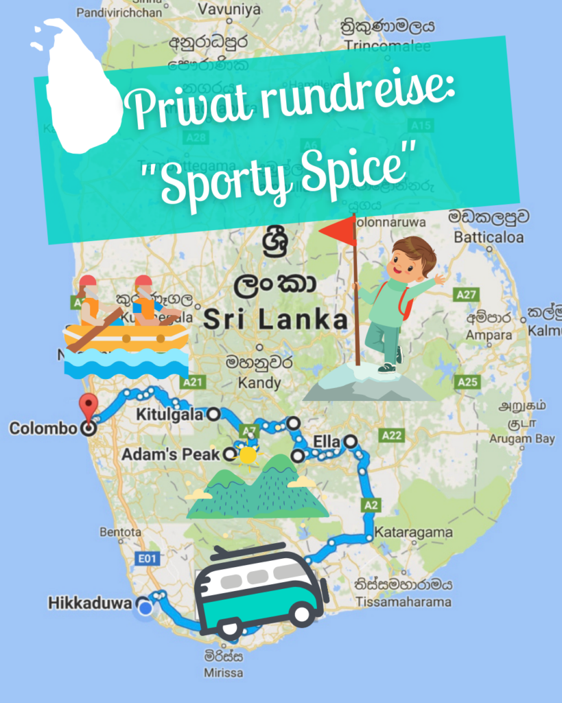Rundreise Sri Lanka Sporty Spice kart