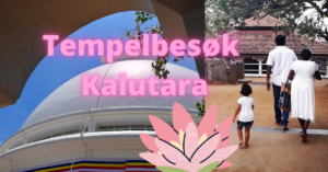 tempelbesøk Kalutara Sri Lanka